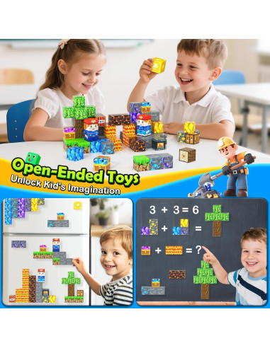 Bloques Magnéticos Soyee para Viajes - Juguetes Educativos STEM