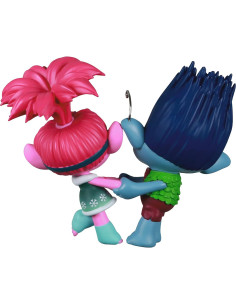 Adorno Navideño Hallmark 2021 Poppy y Branch Trolls 2