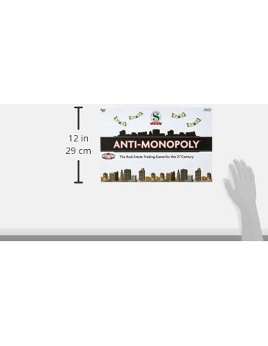 Juego de Mesa Anti-Monopoly University Games - 2-4 Jugadores