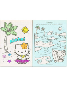 Set de Libros para Colorear Hello Kitty - 4 Libros + Stickers 2