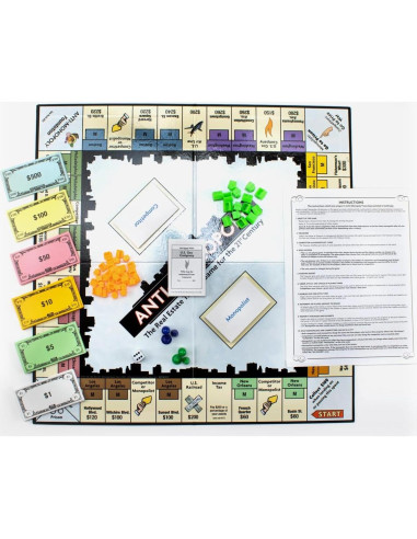 Juego de Mesa Anti-Monopoly University Games - 2-4 Jugadores