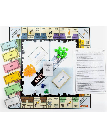 Juego de Mesa Anti-Monopoly University Games - 2-4 Jugadores