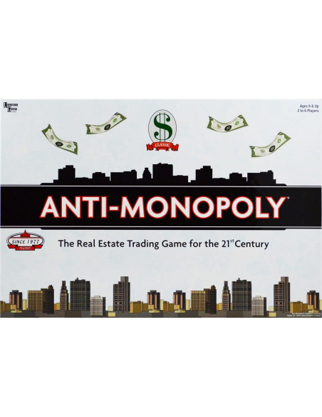 Juego de Mesa Anti-Monopoly University Games - 2-4 Jugadores