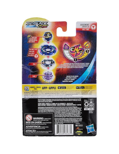 Beyblade Burst Rise Judgement Joker J5 - Peonza Balance y Lanzador