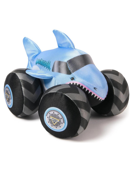 Camión de Peluche Monster Jam Megalodon 7 Pulgadas con Sonido