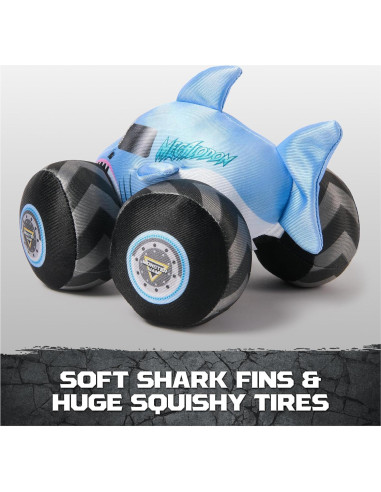 Camión de Peluche Monster Jam Megalodon 7 Pulgadas con Sonido