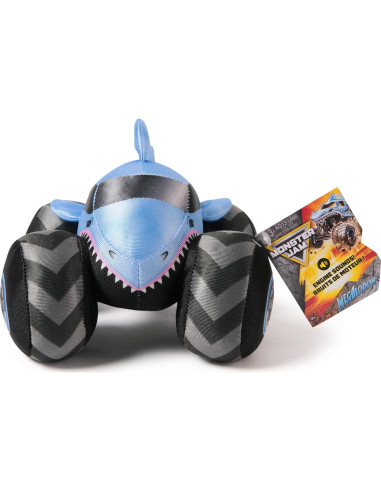 Camión de Peluche Monster Jam Megalodon 7 Pulgadas con Sonido