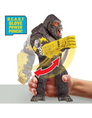 Figura Mega Deluxe Power Punch Kong 33 cm Playmates Toys