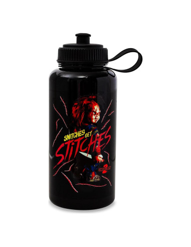 Botella de Agua Chucky Child's Play 2 1.01L con Tapa Deportiva