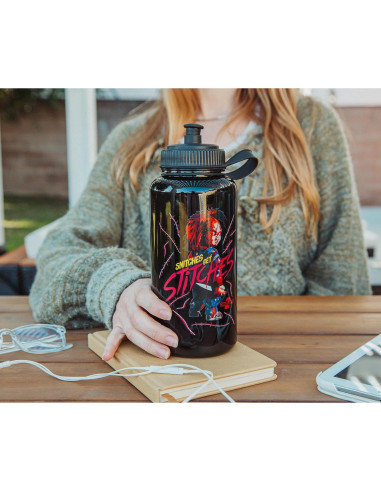 Botella de Agua Chucky Child's Play 2 1.01L con Tapa Deportiva