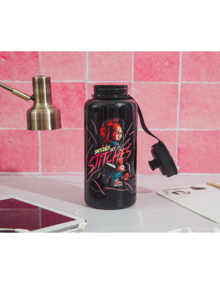 Botella de Agua Chucky Child's Play 2 1.01L con Tapa Deportiva