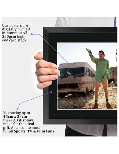 Escena 1 Enmarcada Breaking Bad - Regalo Memorabilia 33x45cm
