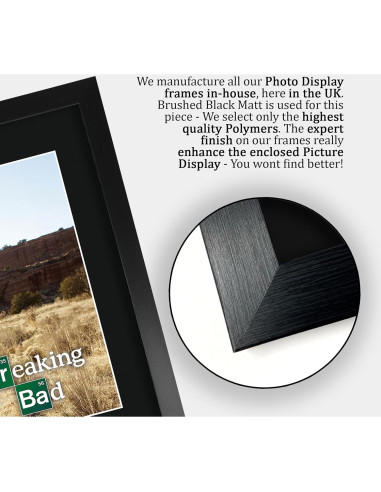 Escena 1 Enmarcada Breaking Bad - Regalo Memorabilia 33x45cm