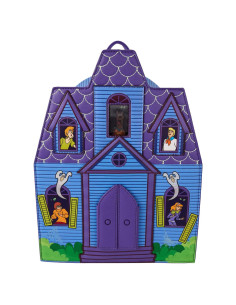 Mochila Mini Scooby-Doo Haunted Mansion Loungefly 22.8x26.6cm