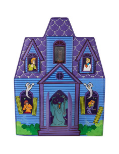 Mochila Mini Scooby-Doo Haunted Mansion Loungefly 22.8x26.6cm 2