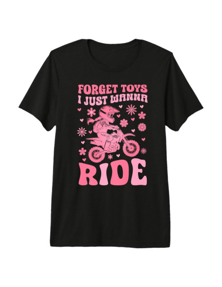 Camiseta Premium Moto de Tierra Niños Olvida Juguetes