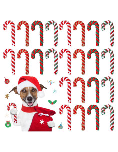 Juguetes de Cuerda para Perros Liliful 24 Piezas Navidad