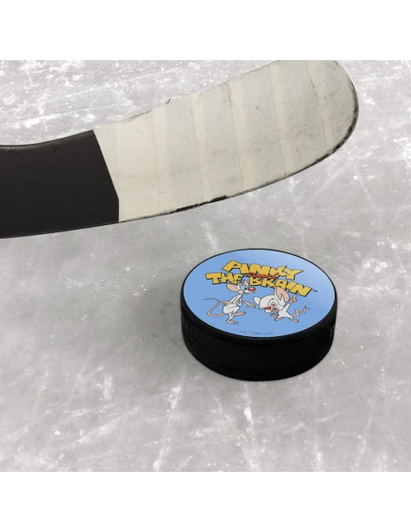 Puck de Hockey Pinky y el Cerebro Graphics & More 76mm