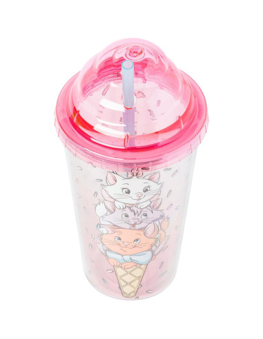 Taza Fría Disney Los Aristogatos Silver Buffalo 473 ml