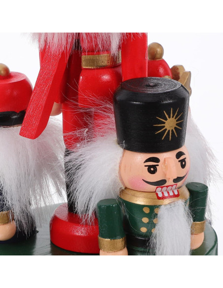 Caja de Música de Nuez LIFKOME 20.5x9x9cm Decoración