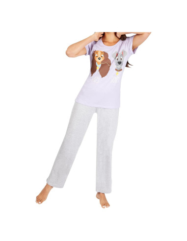 Pijamas para Mujeres Disney La Dama y el Vagabundo Algodón