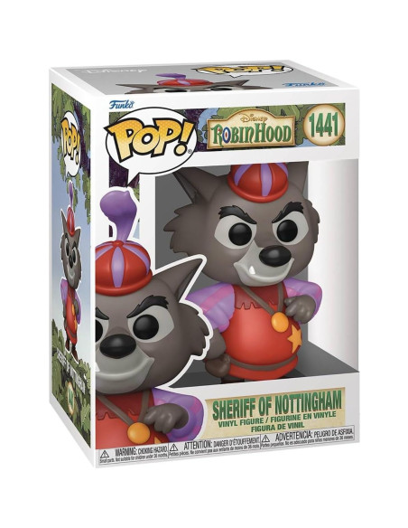Figura de Vinilo Pop! Funko Robin Hood Sheriff de Nottingham 9.5cm