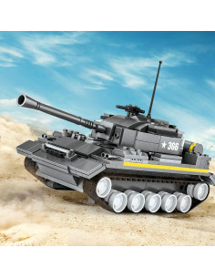 Juego de Bloques de Construcción Tanque Militar Apostrophe 340 Piezas 2