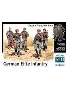 Set de 5 Figuras Militares Masterbox Infantería Alemana 1/35