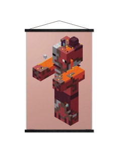 Póster enmarcado Trends International Minecraft Pigman 56.5x86.4cm