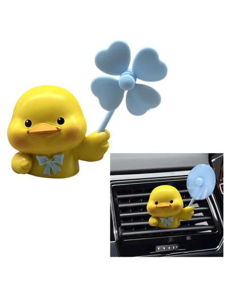 Clip de Aire Fresco para Autos LHDOS Pato Difusor Aroma