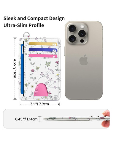 Billetera Slim Mayski RFID Minimalista Unisex para Tarjetas