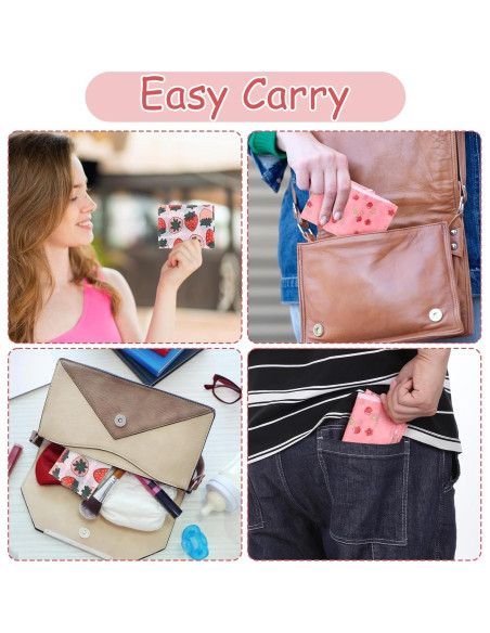 2 Bolsas de Compras Reutilizables YBEATY Plegables Rosa