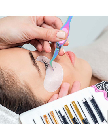 Juego de Pinzas de Precisión Ymapinc 2 Piezas Acero Inoxidable