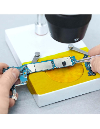 Juego de Pinzas de Precisión Ymapinc 2 Piezas Acero Inoxidable