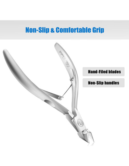 Cortador de Cutículas BlueOrchids - Acero Inoxidable Profesional