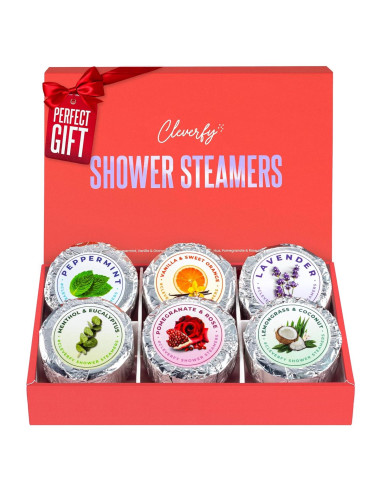 Pastillas de Vapor Aromaterapia Cleverfy - 6 Aromas Relajantes