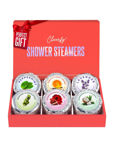 Pastillas de Vapor Aromaterapia Cleverfy - 6 Aromas Relajantes