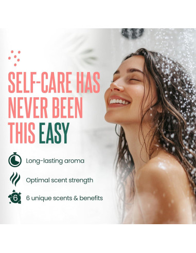 Pastillas de Vapor Aromaterapia Cleverfy - 6 Aromas Relajantes