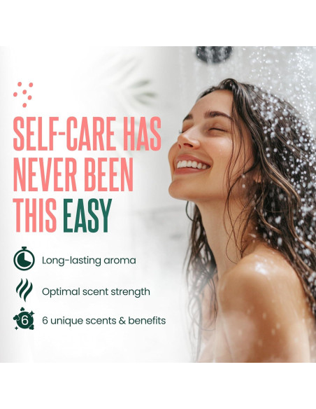 Pastillas de Vapor Aromaterapia Cleverfy - 6 Aromas Relajantes