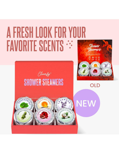 Pastillas de Vapor Aromaterapia Cleverfy - 6 Aromas Relajantes