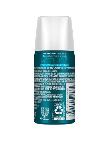 Desodorante Corporal Spray Degree para Hombres 6-Pack 31g