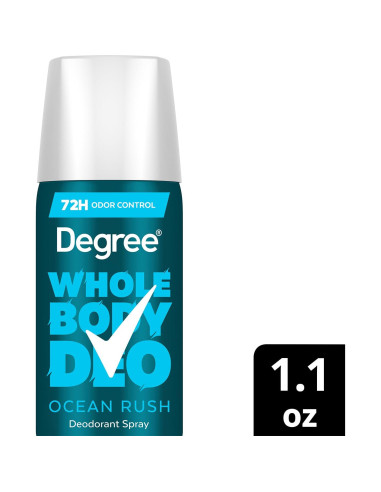 Desodorante Corporal Spray Degree para Hombres 6-Pack 31g