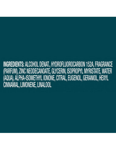 Desodorante Corporal Spray Degree para Hombres 6-Pack 31g