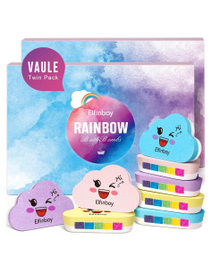 Bombas de Baño Nube Arcoíris Elfinbay - 8 Piezas 85g