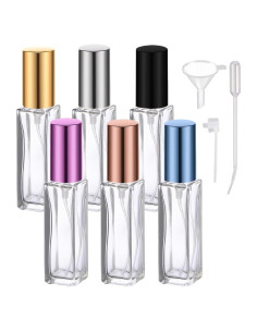 6 Botellas Rellenables de Perfume 10ML SWJLR Portátil
