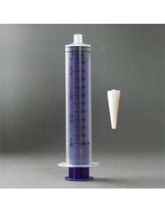 Jeringa ENFit 60cc Genérica - Paquete de 12 para Irrigación 2