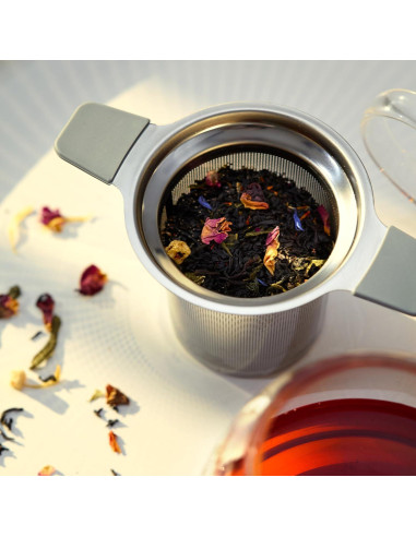 Infusor de Té GoodCups de Acero Inoxidable - Colador Grande Reutilizable