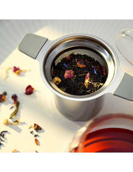 Infusor de Té GoodCups de Acero Inoxidable - Colador Grande Reutilizable