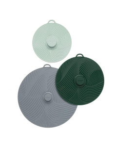 Tapa Universal de Silicona Goodful 3 Piezas Resistente al Calor