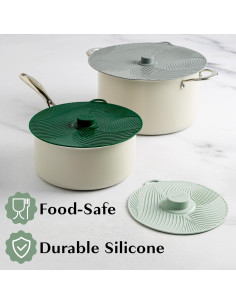 Tapa Universal de Silicona Goodful 3 Piezas Resistente al Calor 2